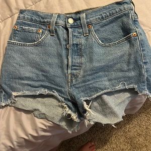 Levi shorts worn a handful of times